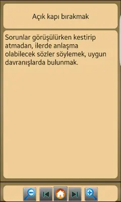 Türkçe Deyimler Sözlüğü android App screenshot 1